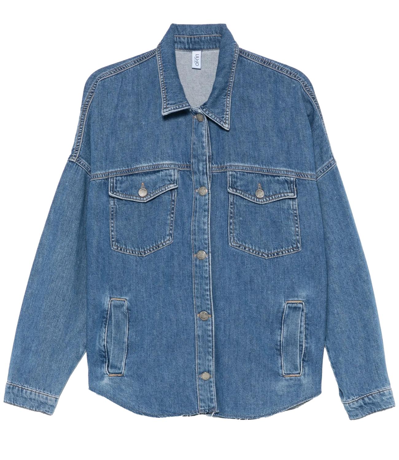 Liu Jo Giacca Denim Blue Donna