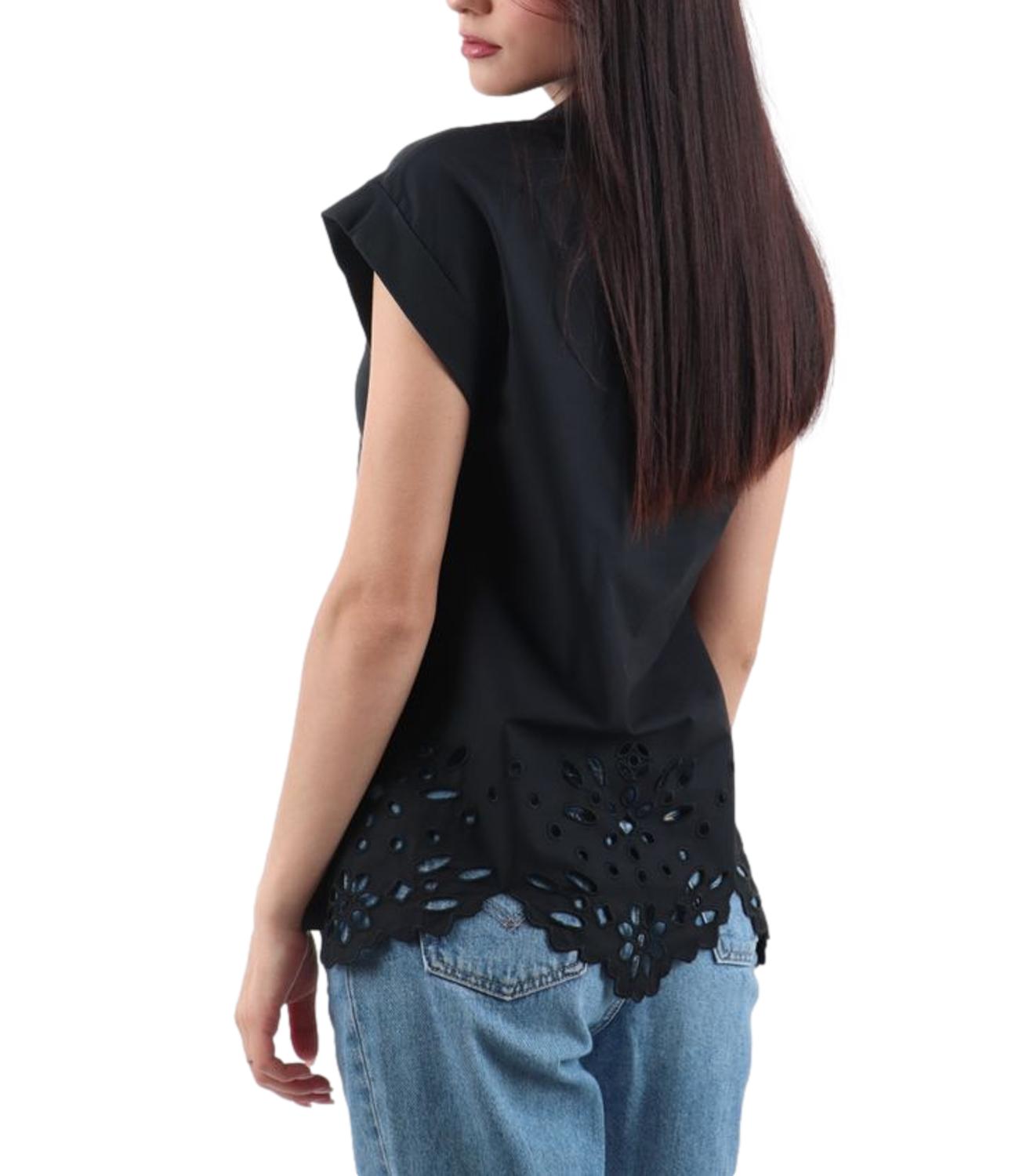 Liu Jo t-shirt nera donna