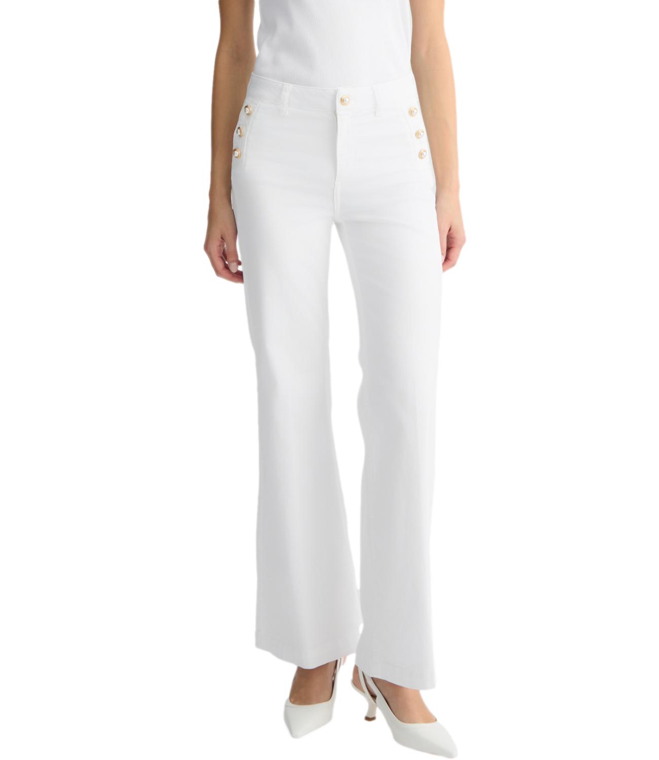 Liu Jo Jeans b.up f.h.w. jewel Bianco Donna
