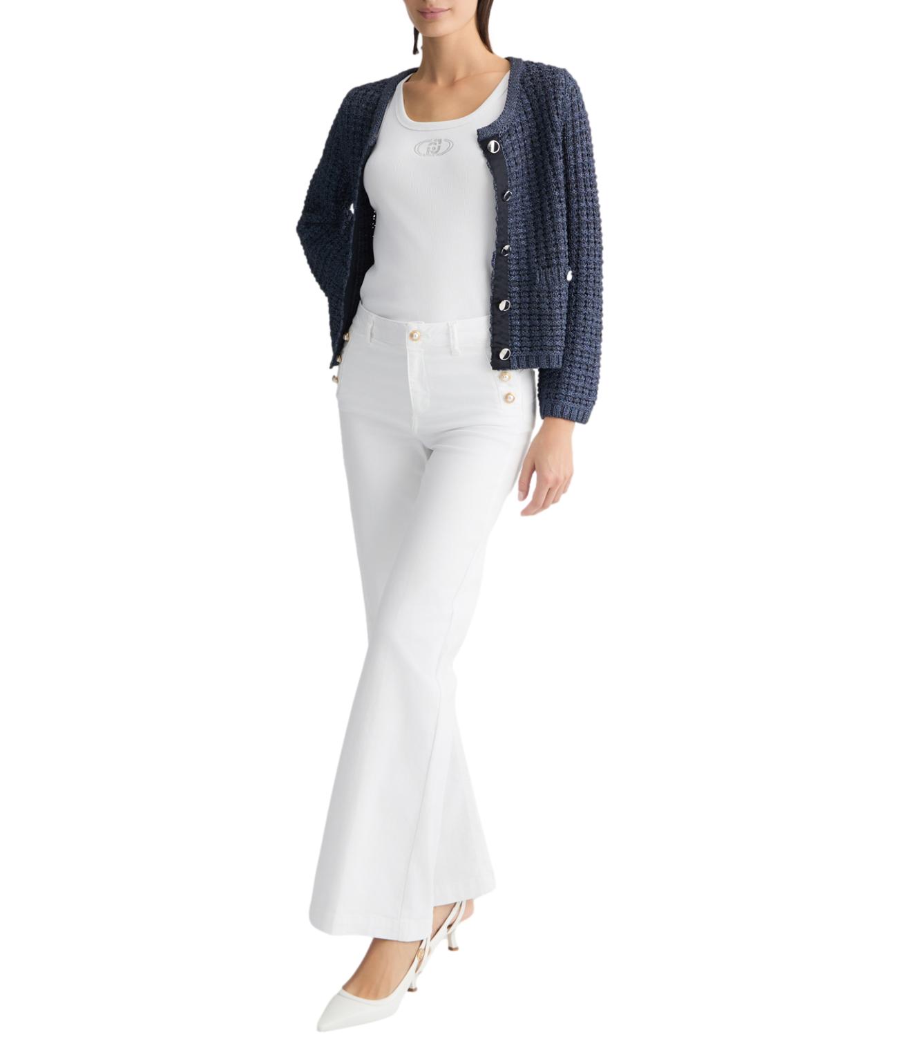 Liu Jo Jeans b.up f.h.w. jewel Bianco Donna