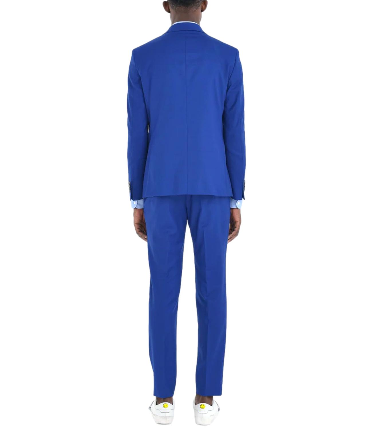 Abito Manuel Ritz blu aperto uomo drop 8