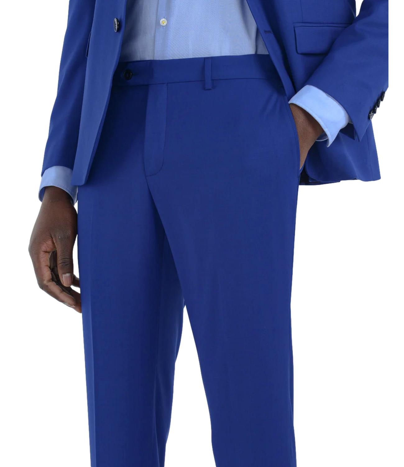 Abito Manuel Ritz blu aperto uomo drop 8