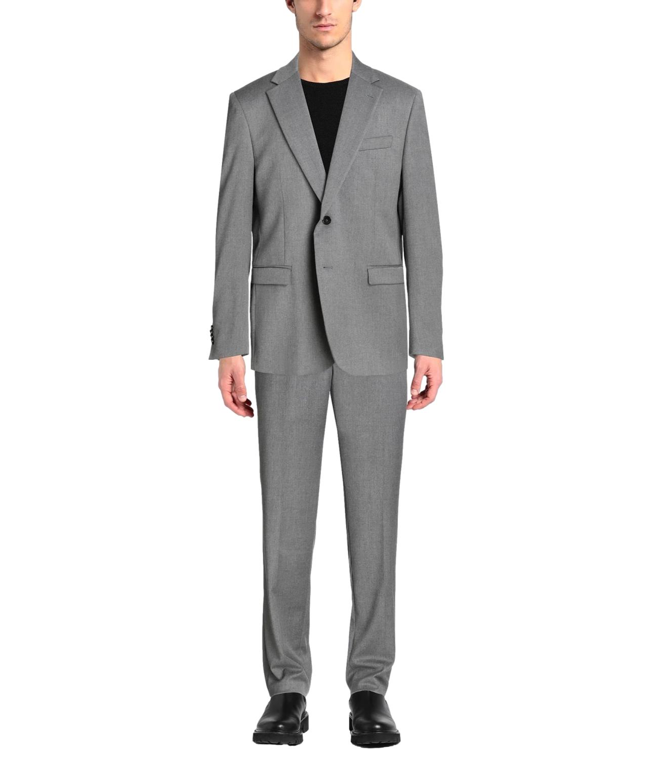 Abito grigio chiaro monopetto drop 8