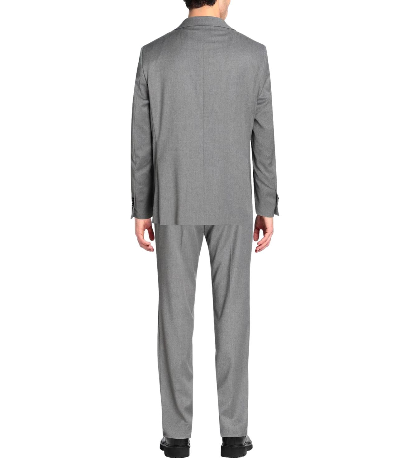 Abito grigio chiaro monopetto drop 8
