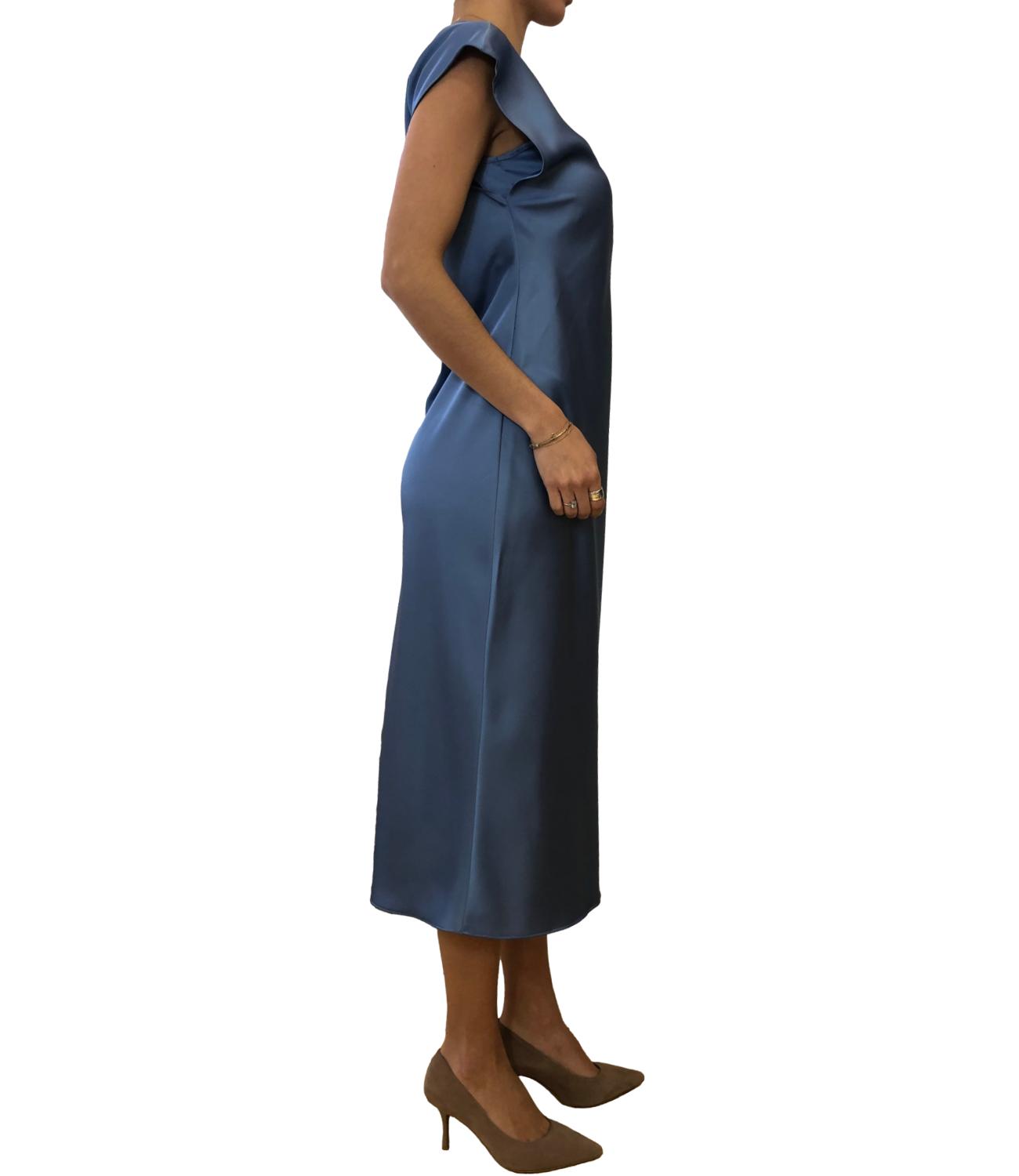 Marella Abito Dina Azzurro Polvere Donna