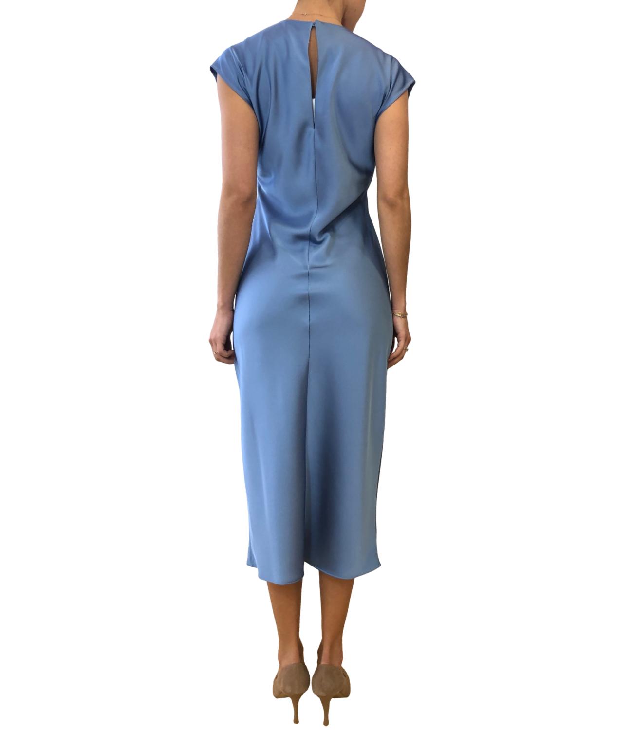 Marella Abito Dina Azzurro Polvere Donna