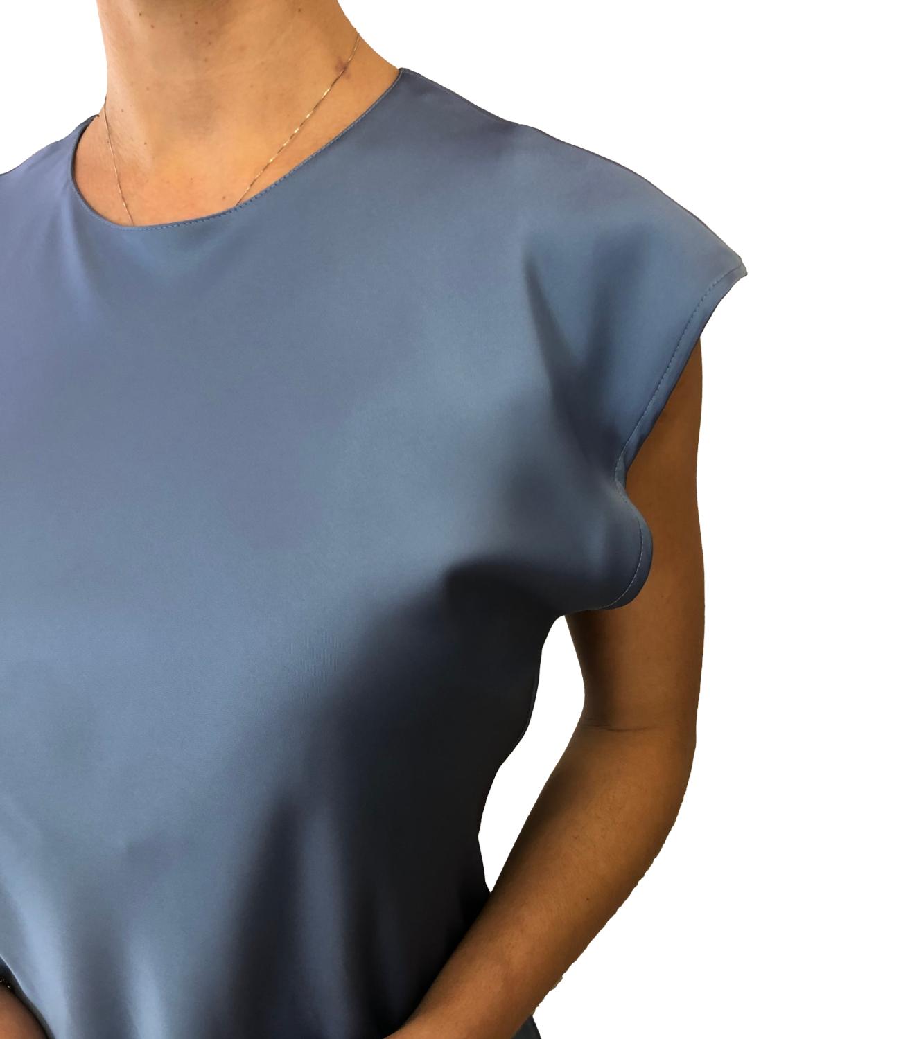 Marella Abito Dina Azzurro Polvere Donna