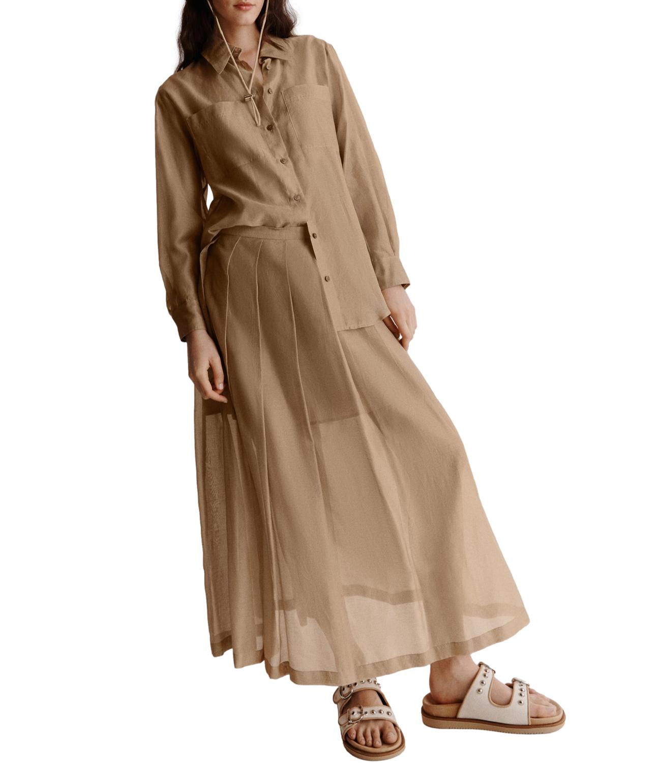Marella Gonna Cubano Beige Donna