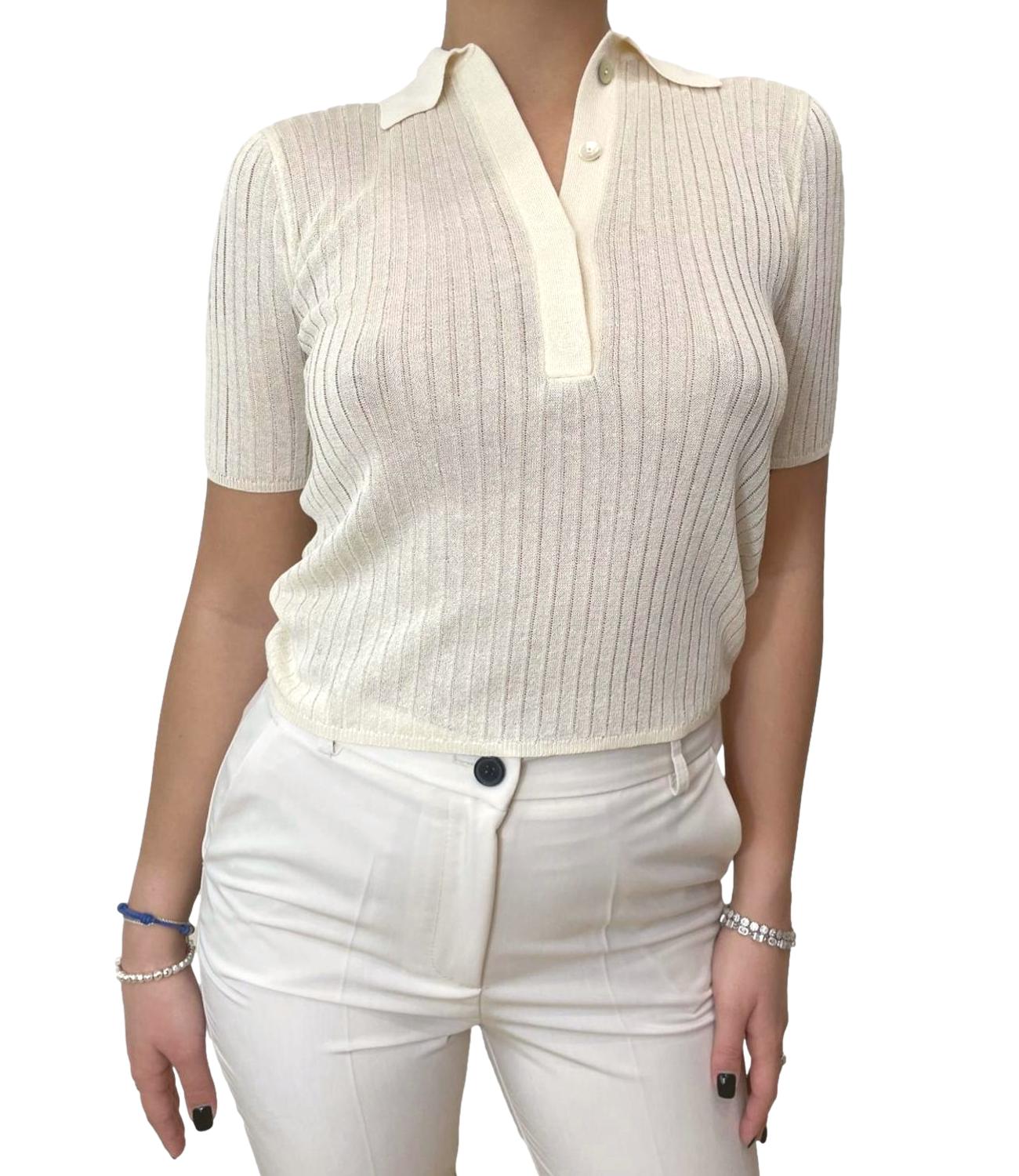 Marella Maglia Torbole Bianco Donna