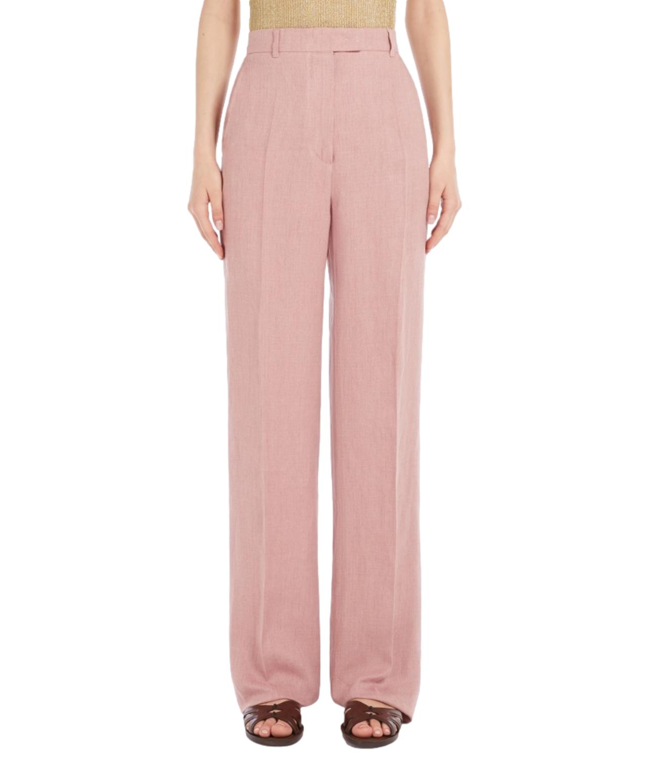 Pantalone Lino rosa Cordova