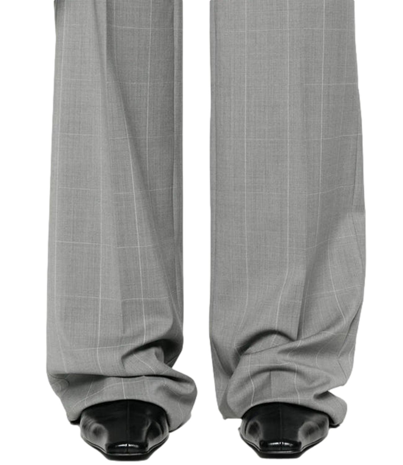 Max Mara Studio Pantaloni Verbas Grigio Melange Donna