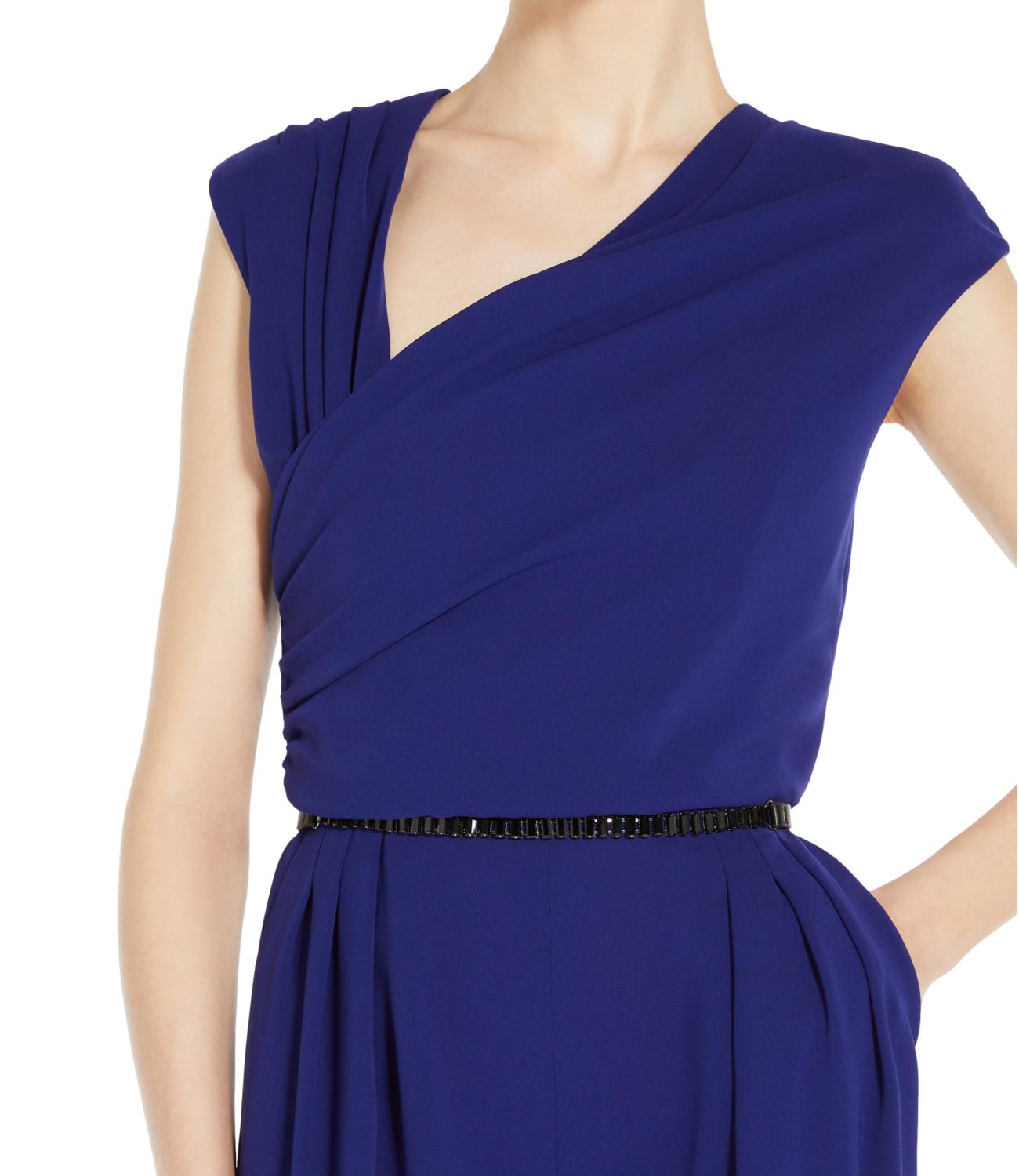Max Mara Studio tuta FILANTE bluette donna