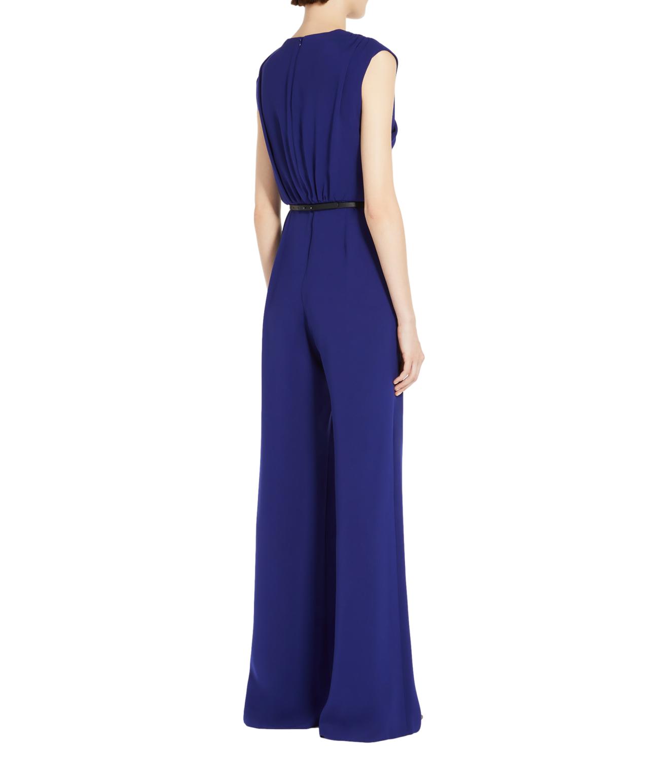 Max Mara Studio tuta FILANTE bluette donna