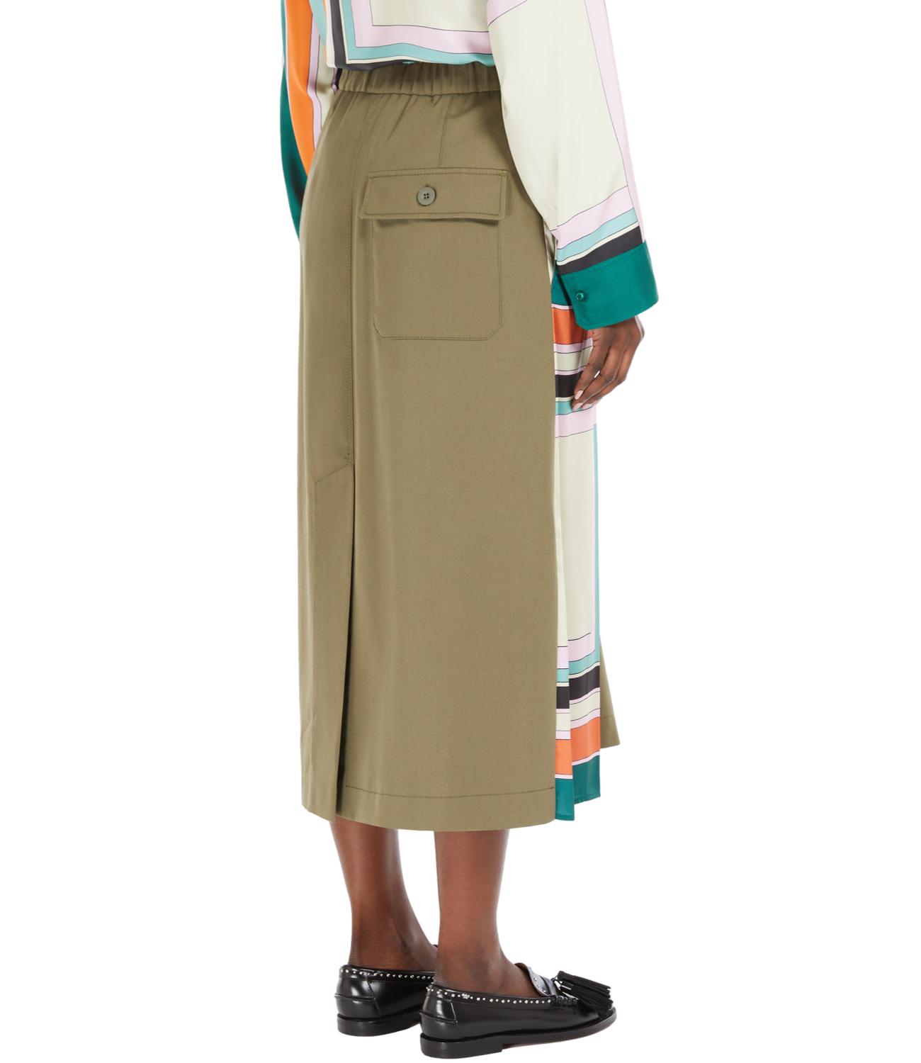 Max Mara Weekend Gonna Lallo Kaki Donna