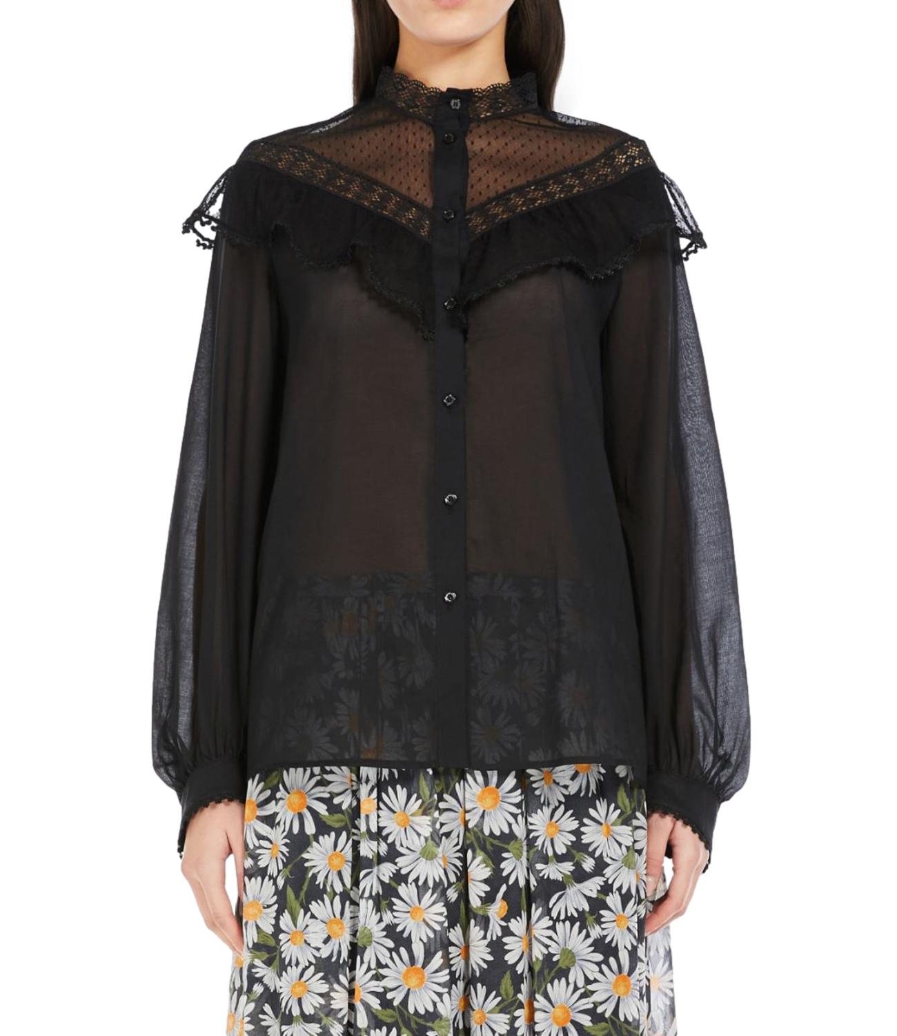Max Mara Weekend Camicia Astice1234 Nera Donna