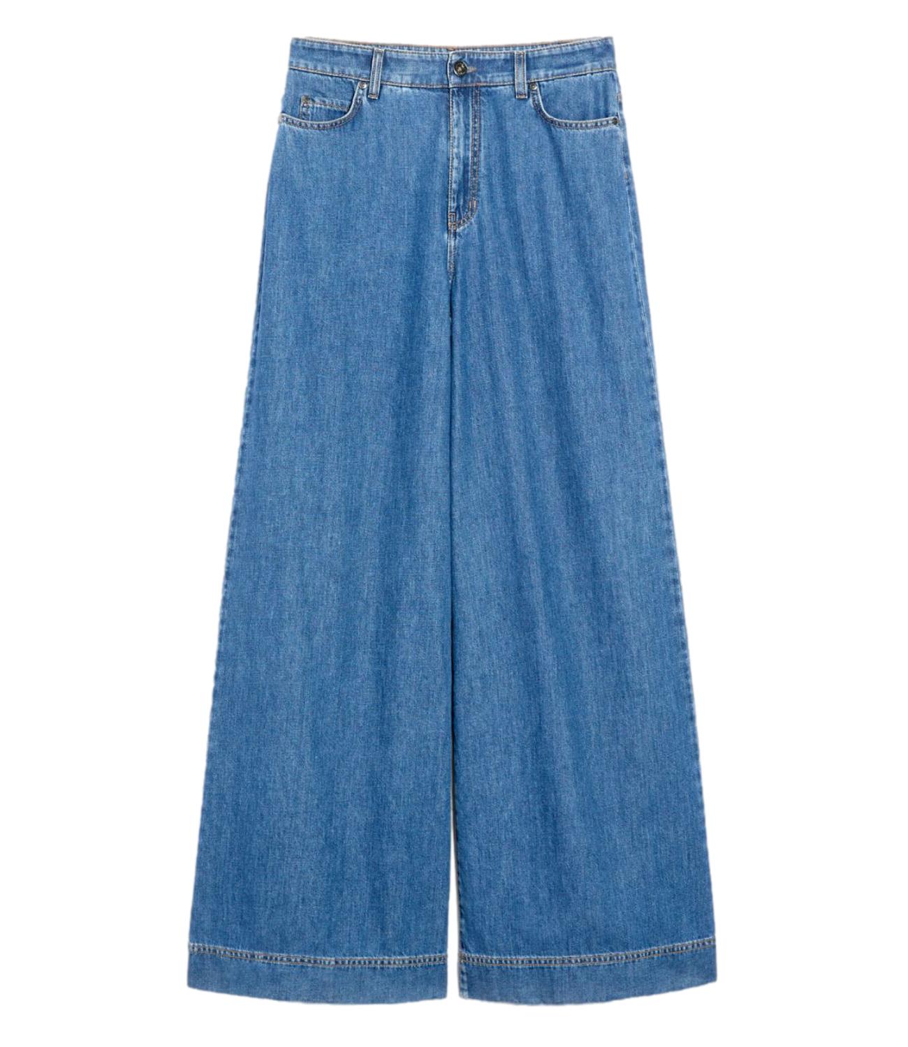 Max Mara Weekend jeans Vega blu donna