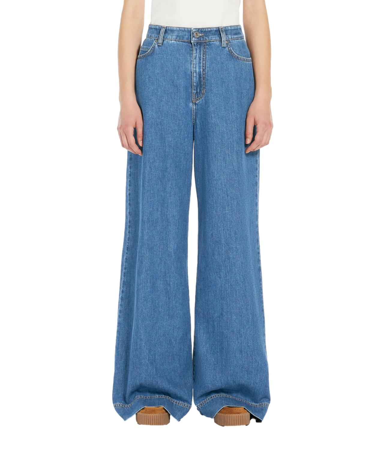 Max Mara Weekend jeans Vega blu donna