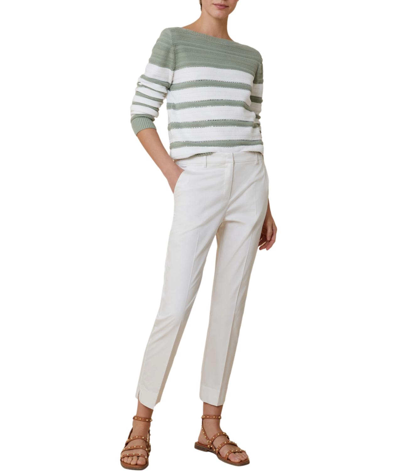 Penny Black Pantaloni KARTAL Avorio Donna