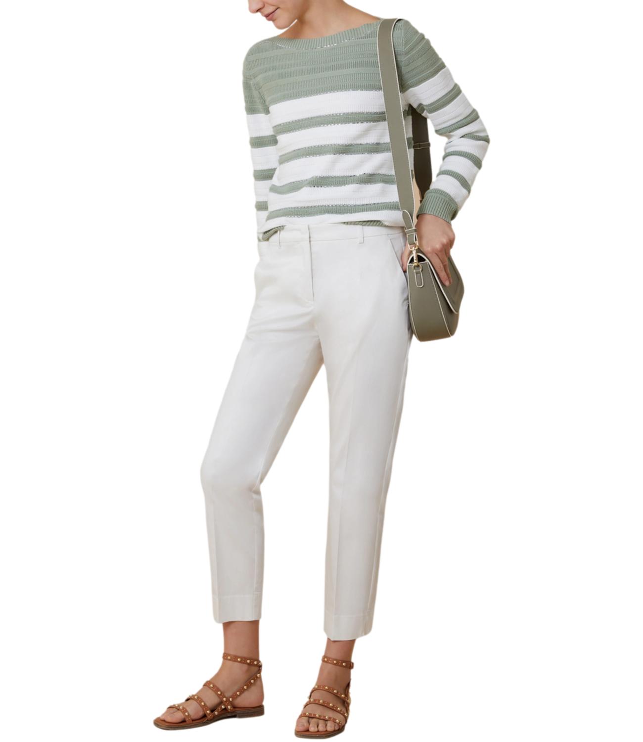 Penny Black Pantaloni KARTAL Avorio Donna