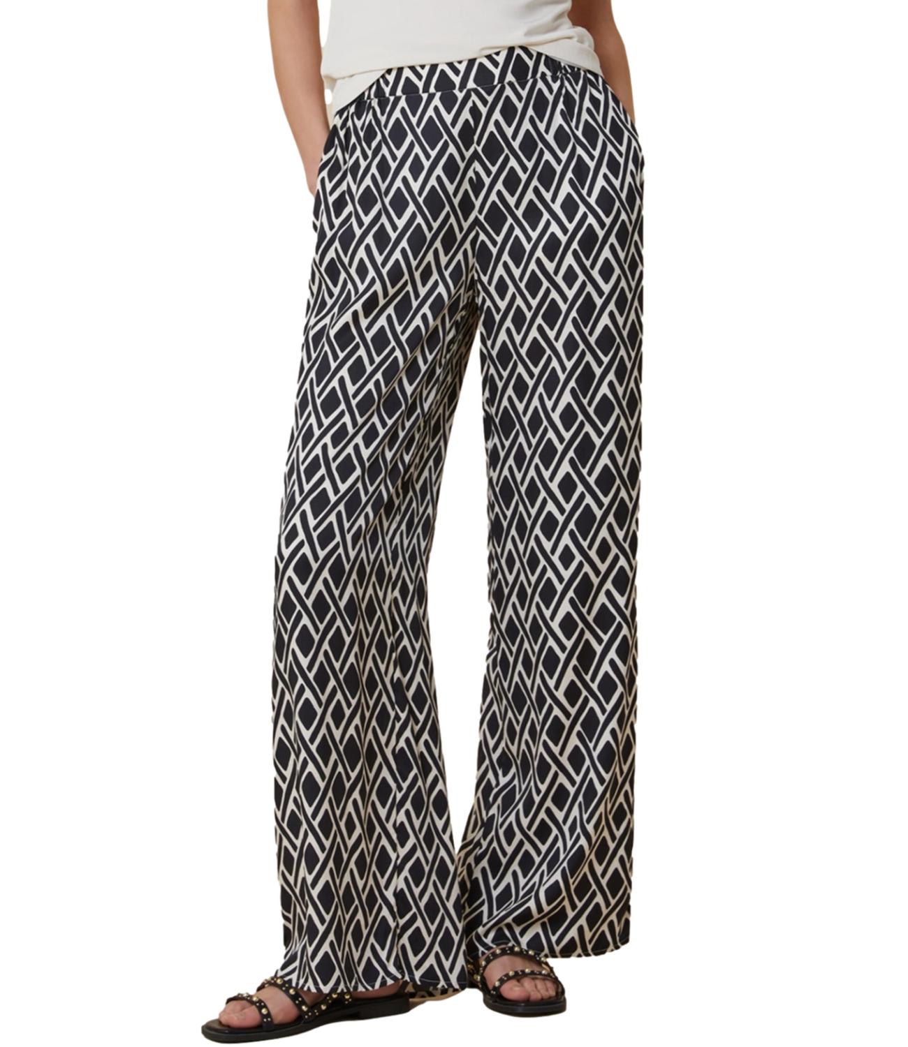 Penny Black Pantaloni ALDO Nero/Avorio Donna