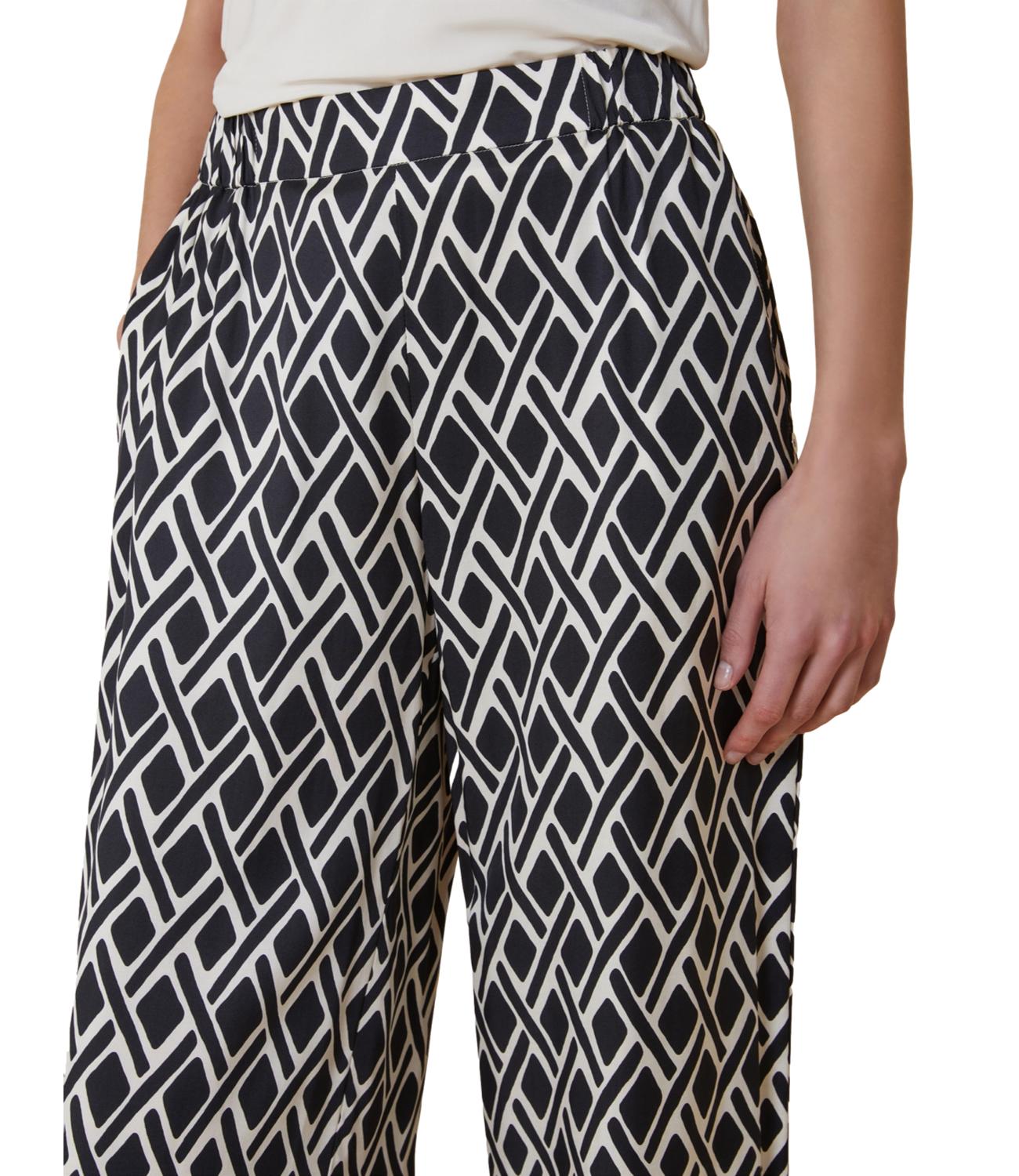 Penny Black Pantaloni ALDO Nero/Avorio Donna