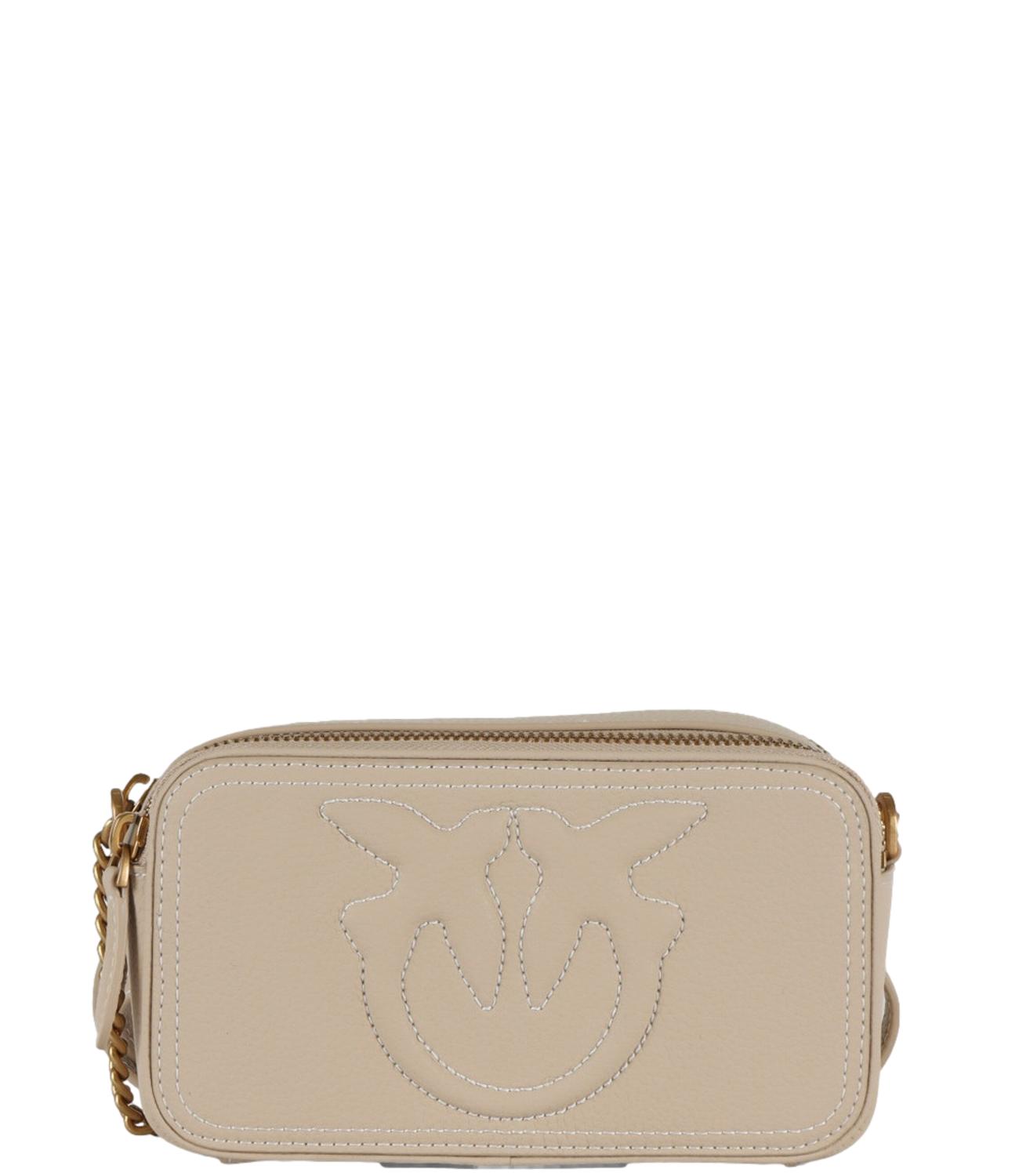 CARRIE CAMERA CASE MINI PELLE beige