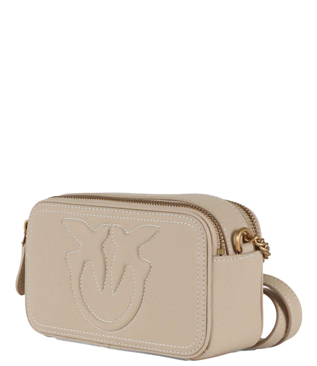 CARRIE CAMERA CASE MINI PELLE beige