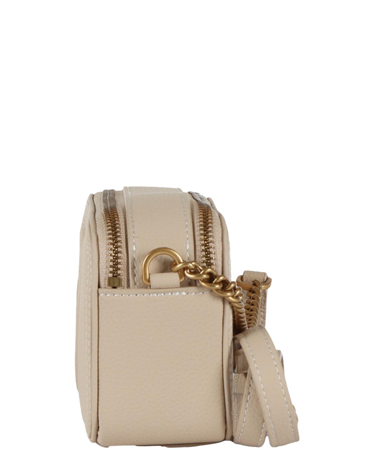 CARRIE CAMERA CASE MINI PELLE beige