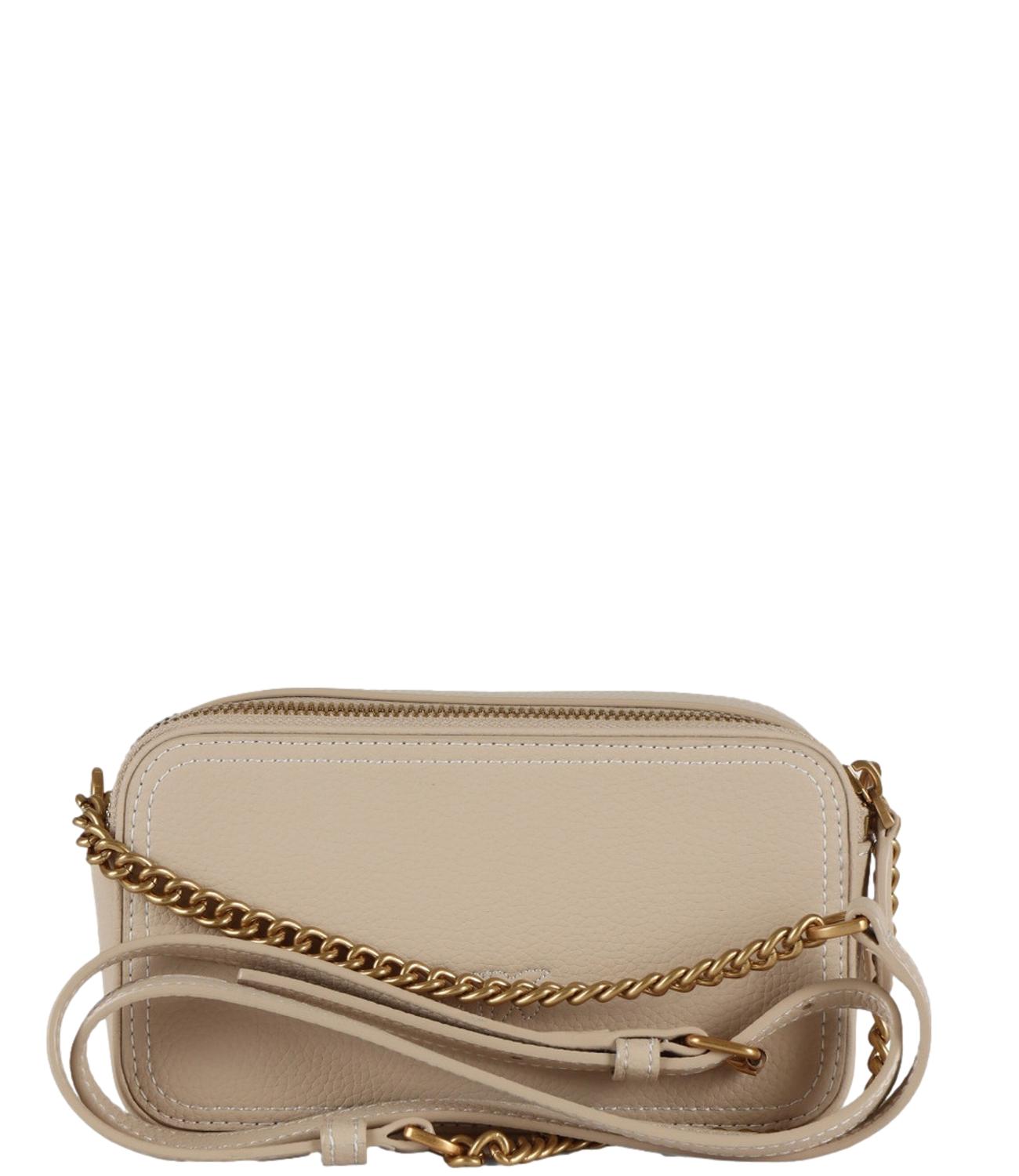 CARRIE CAMERA CASE MINI PELLE beige