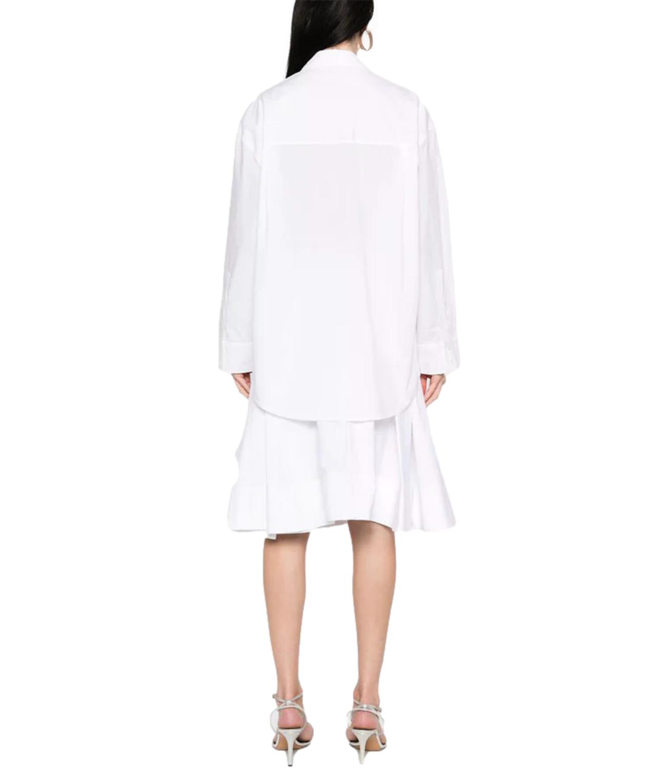 Camicia Capirai bianca donna scollo a V