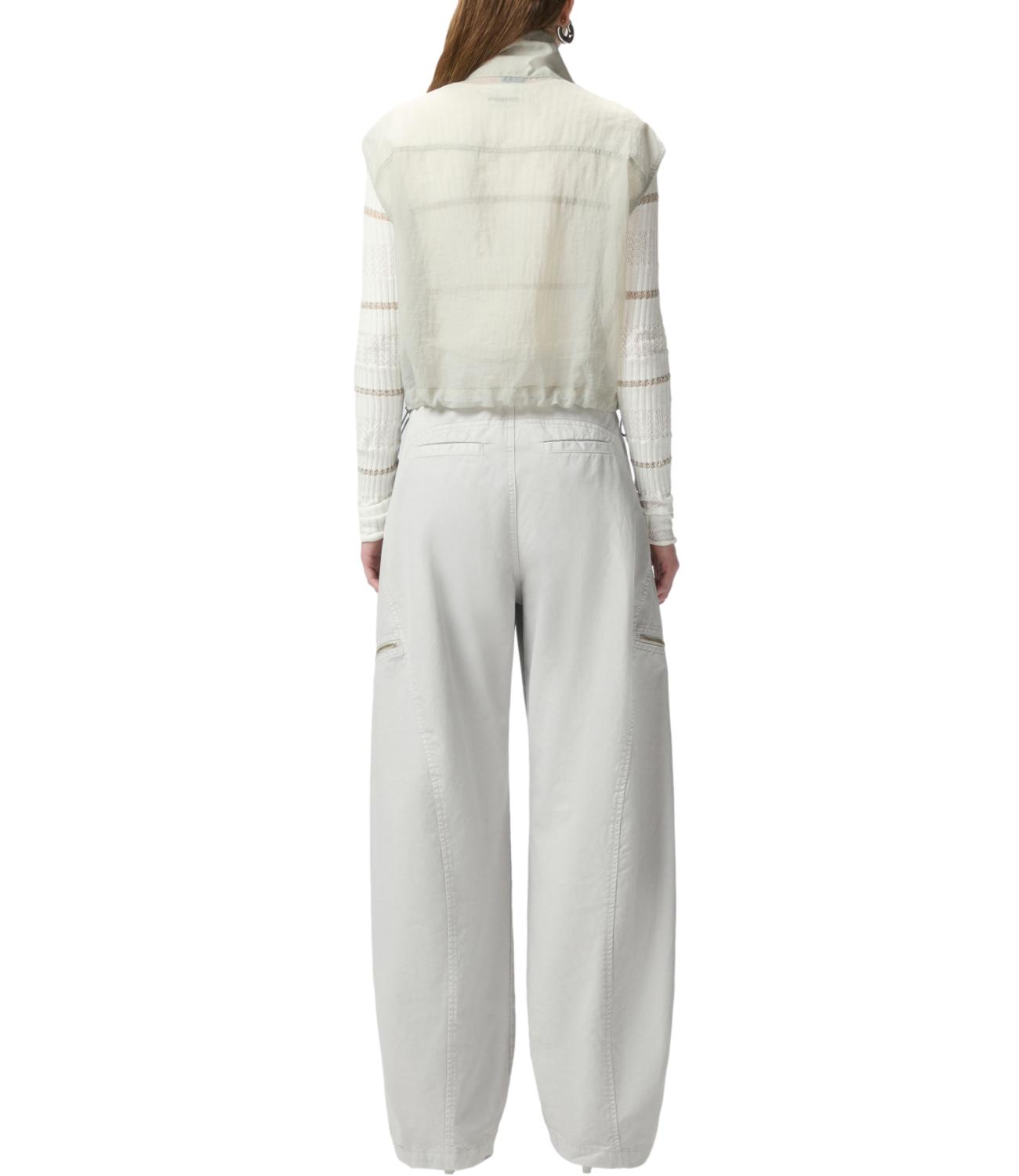 Gilet Grigio Perla