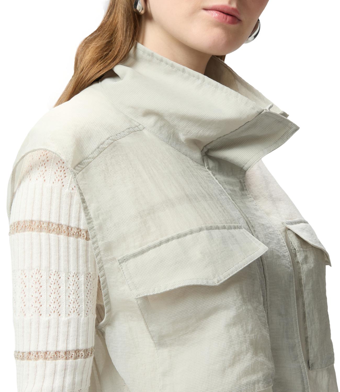 Gilet Grigio Perla