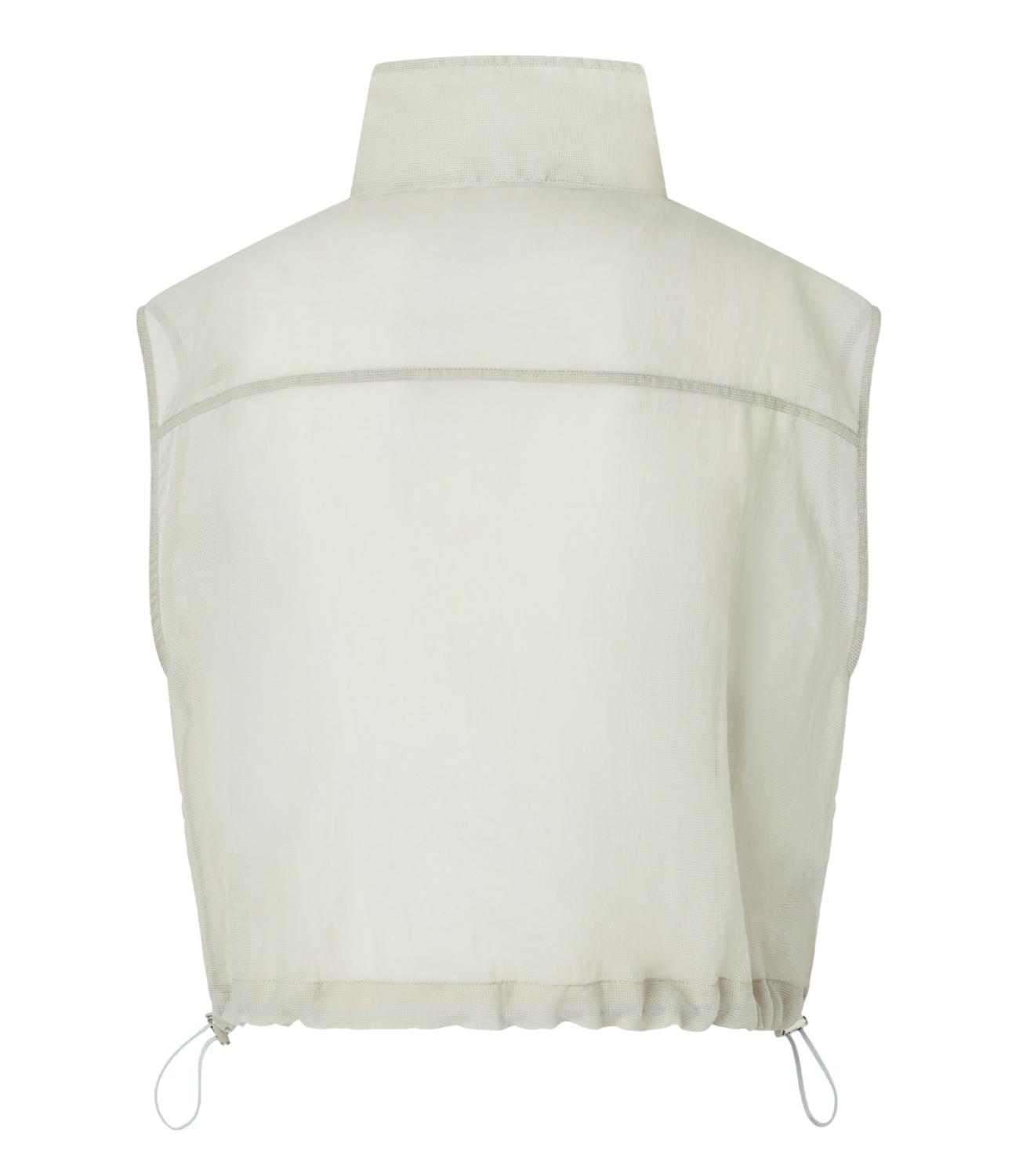 Gilet Grigio Perla