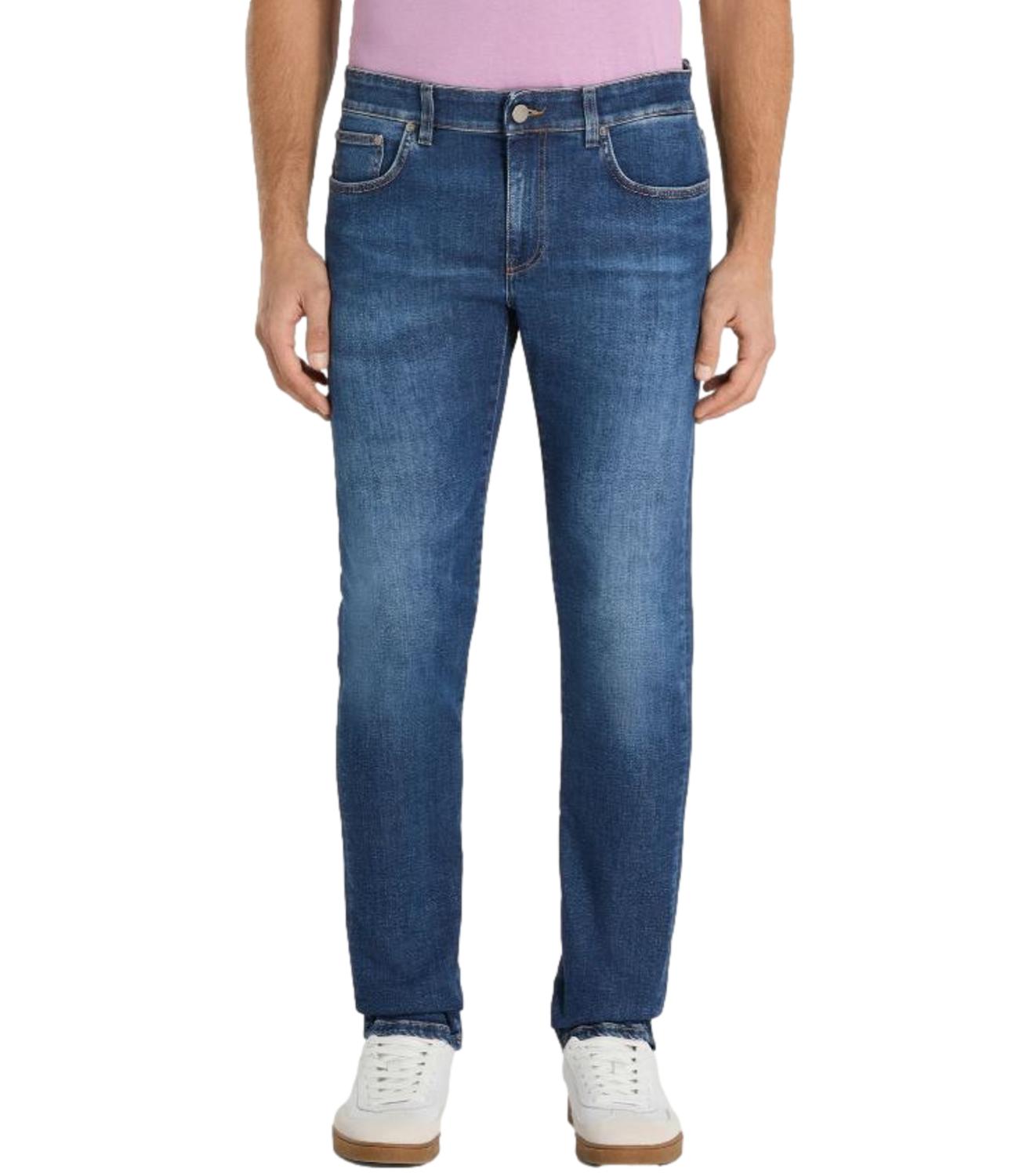 Jeans in indigo stretch denim Swing