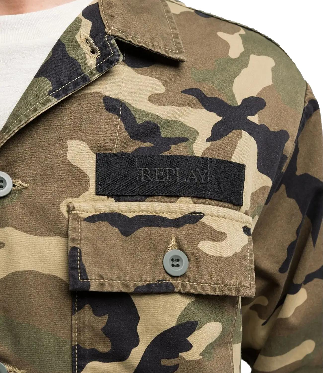 Camicia camouflage Replay