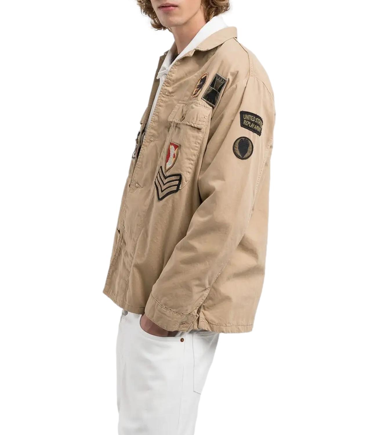 Camicia Field Jacket beige Replay