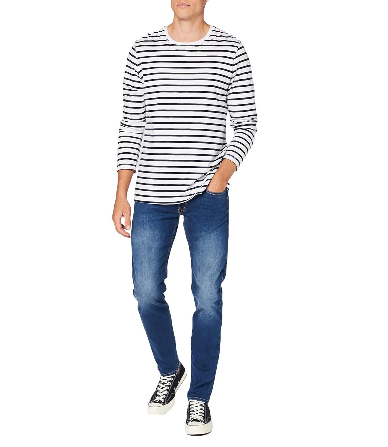 Anbass jeans denim scuro