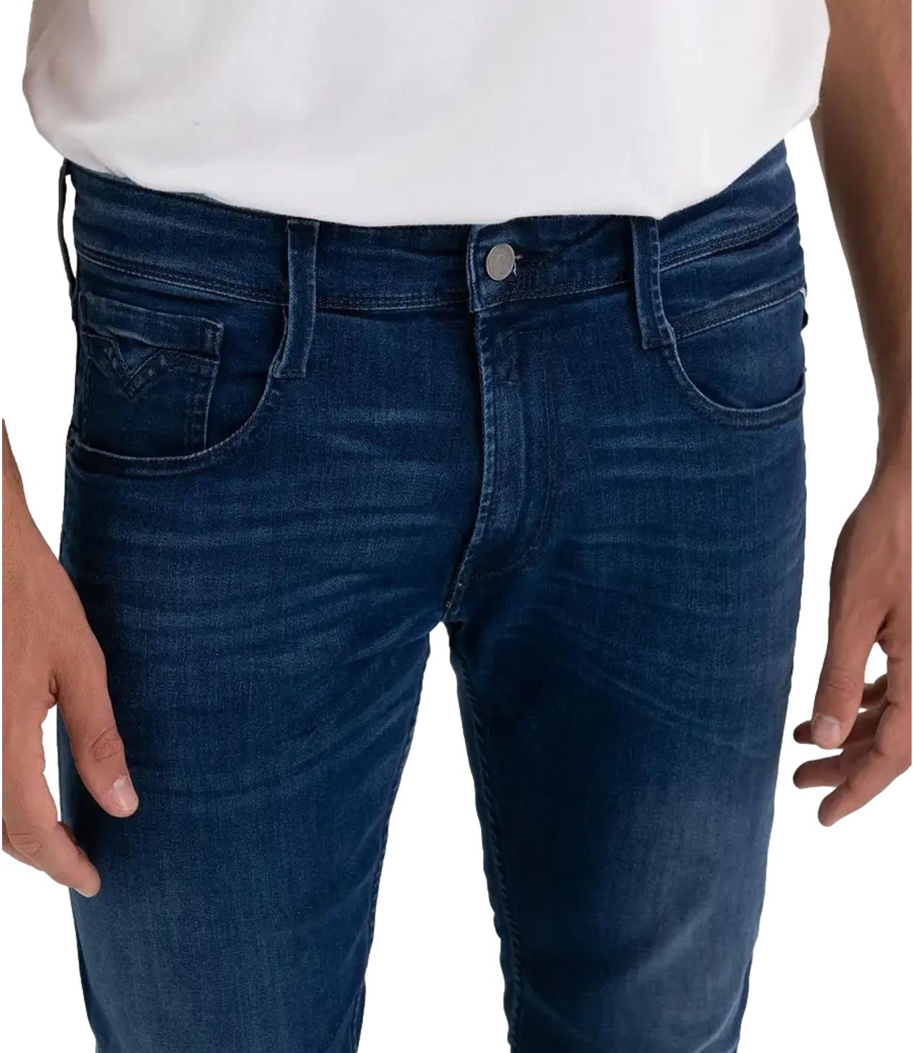 Jeans Anbass Replay blu