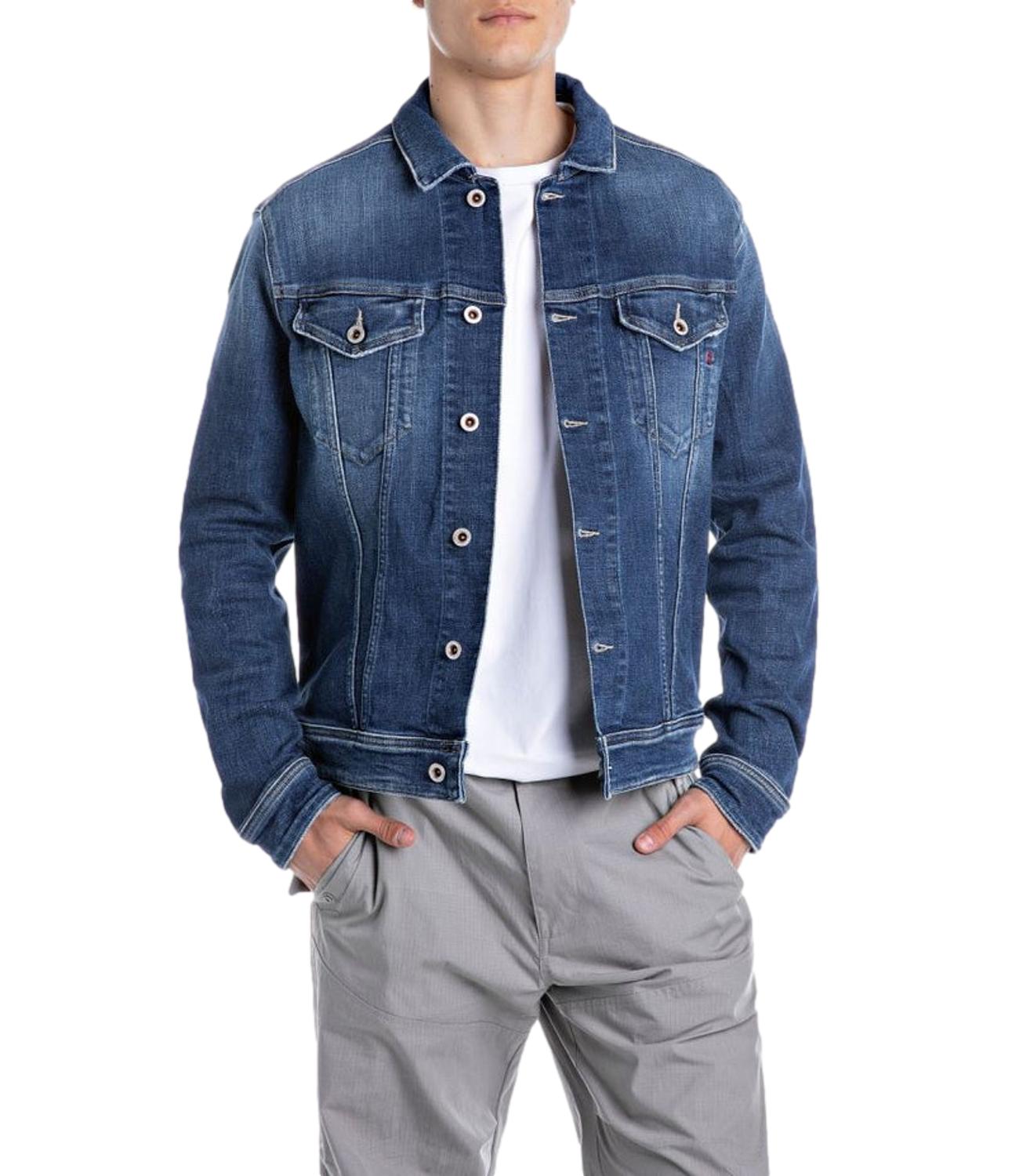 Giubbino di jeans Replay blu