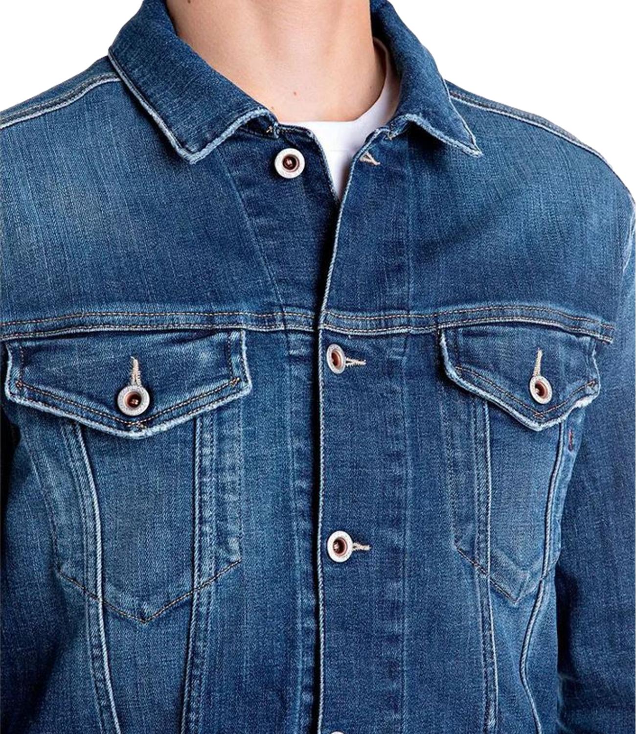 Giubbino di jeans Replay blu