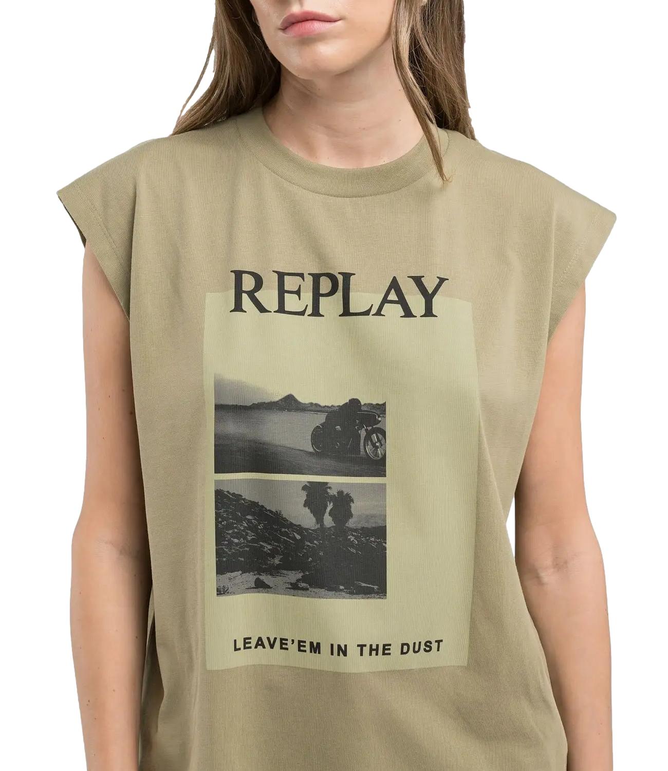 Replay T-shirt giromanica