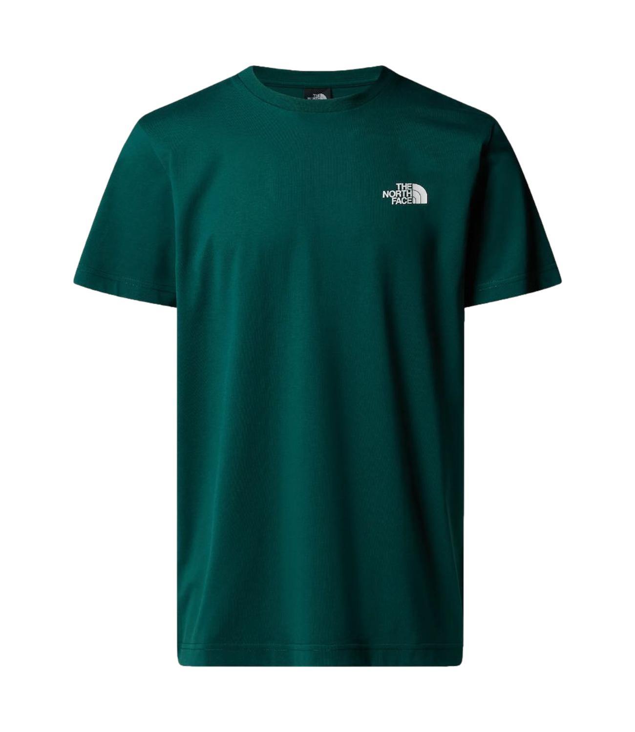 T-shirt Simple Dome white dune e tnf black