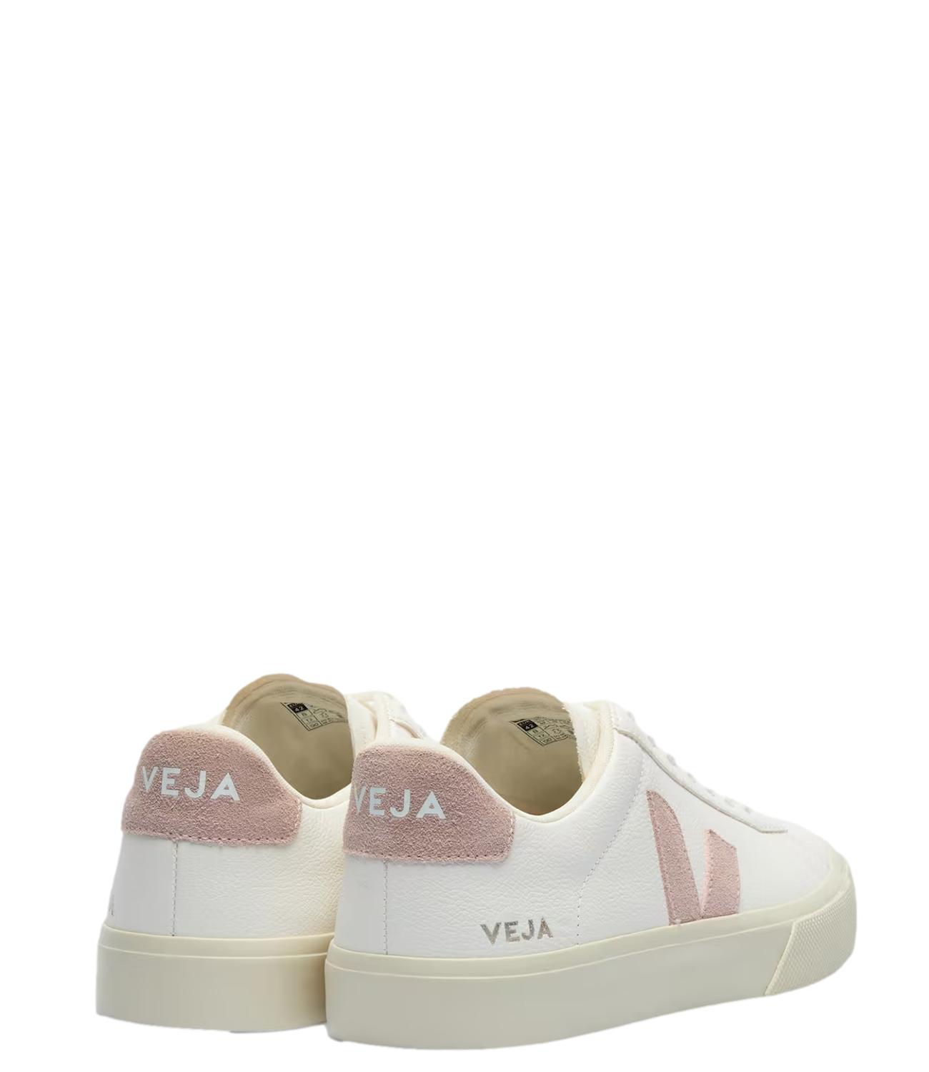 Sneakers bianca rosa