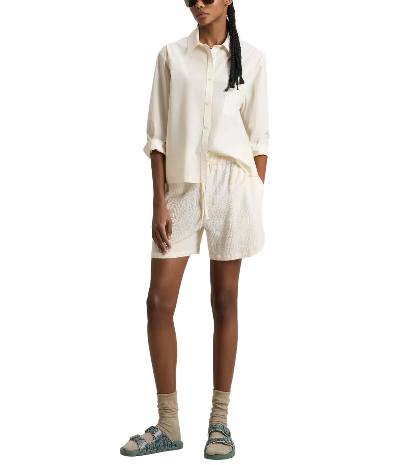 Camicia POPLIN SHIRT bianca jet stream