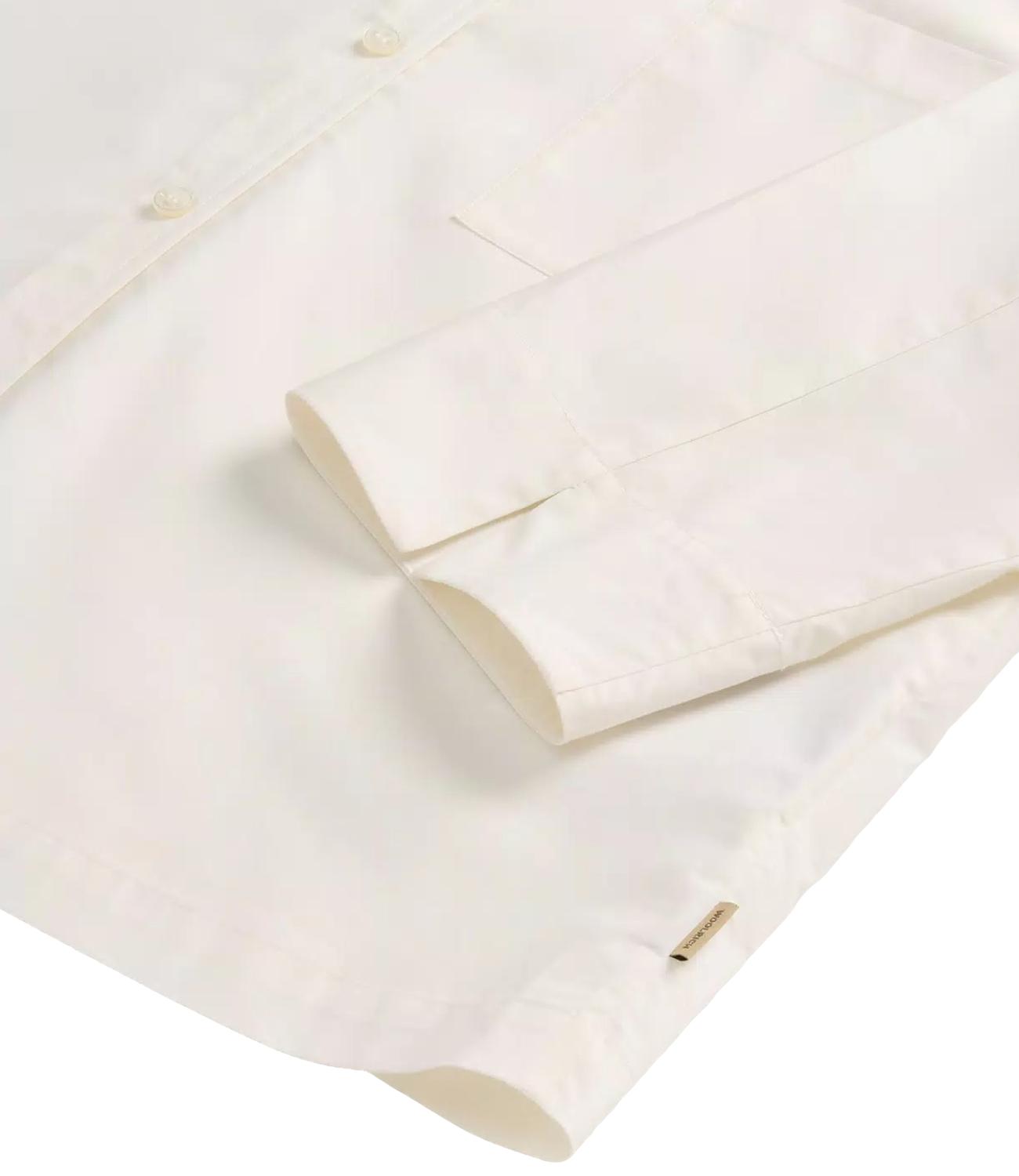 Camicia POPLIN SHIRT bianca jet stream
