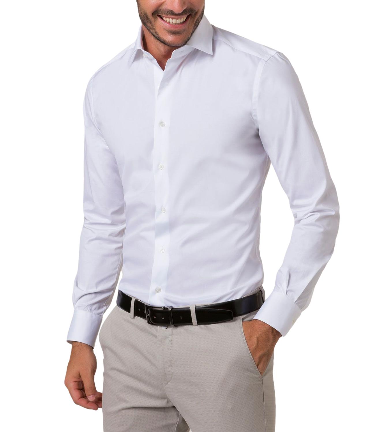 Camicia Xacus bianca slim fit