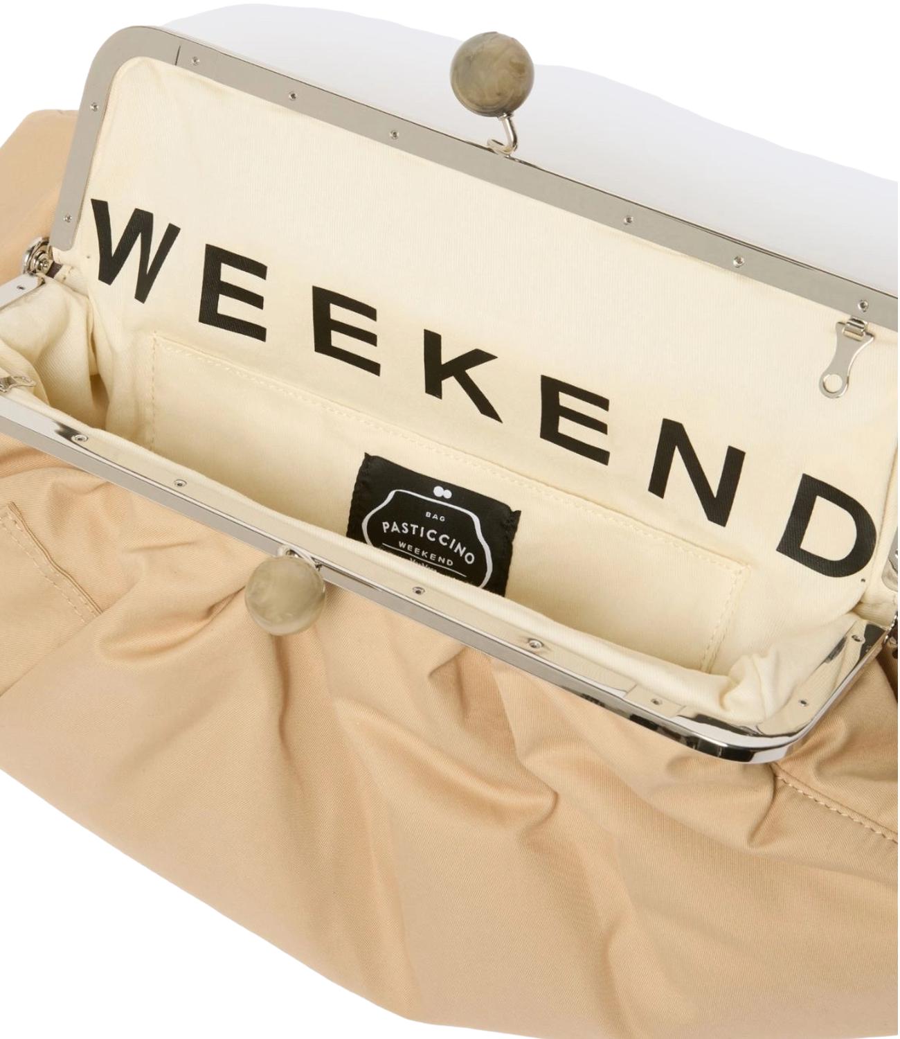 Accessori Weekend Borsa Pasticcino Wkapio Large Beige Donna
