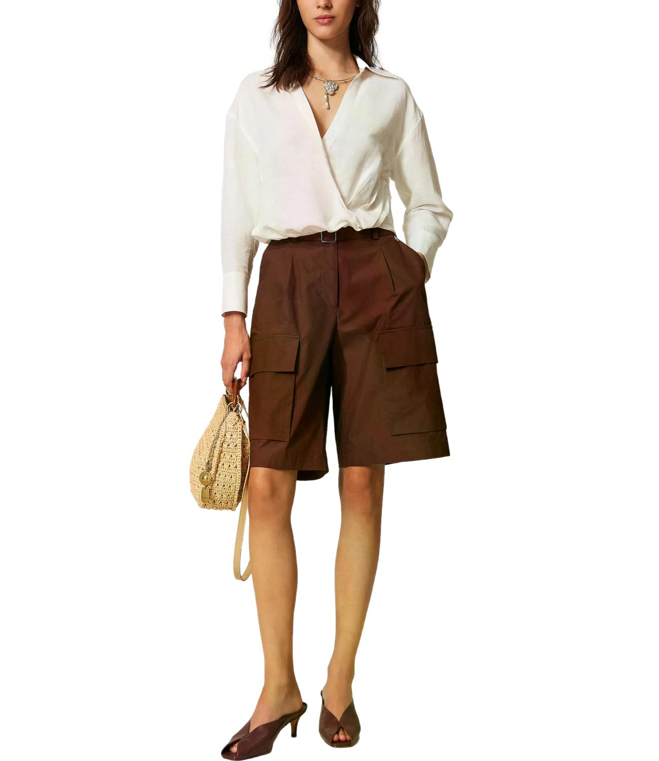 Actitude Twinset Bermuda da Donna - - 261ap2082