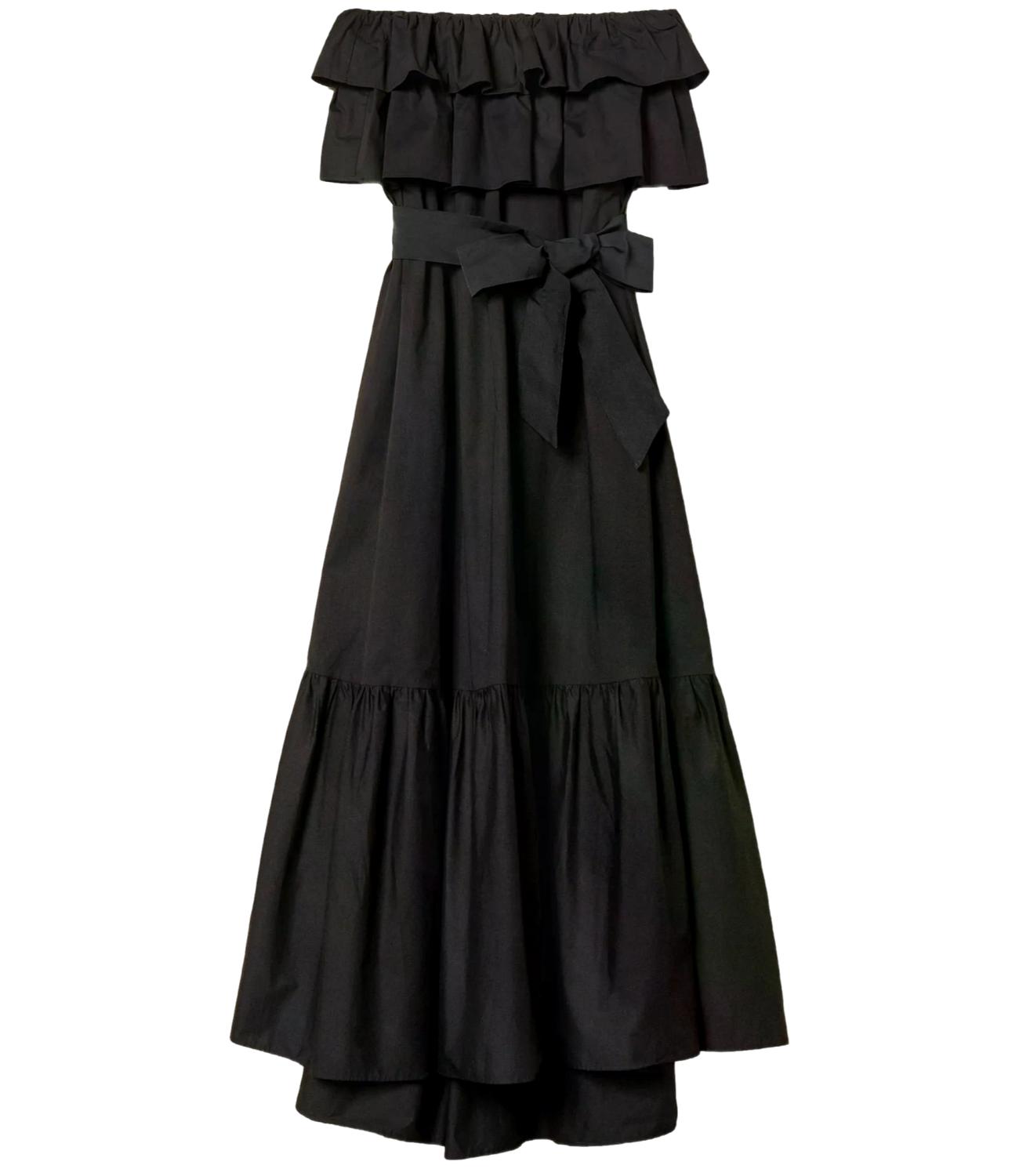 Actitude Twinset Abito da Donna - Nero - 261ap2133