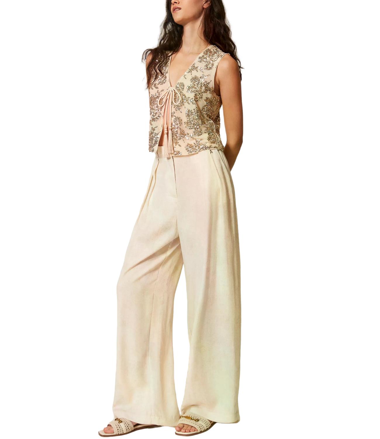 Actitude Twinset Pantalone da Donna - - 261at2132